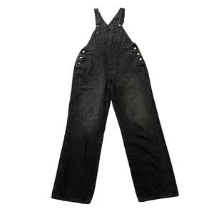 Old navy black overall pants size 10 tall